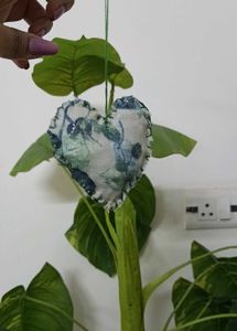 A Handmade Heart Keychain