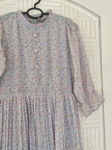 Lavender Midi Dress