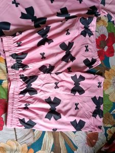 Pink Bow Pajama Set