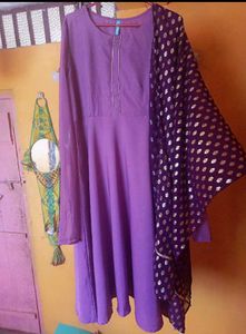 Anarkali Three Piece Set