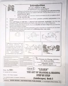 Drawing &amp; Shading: Landscape Book-3