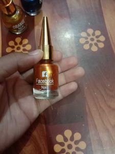 Orange Nail Shine Duo