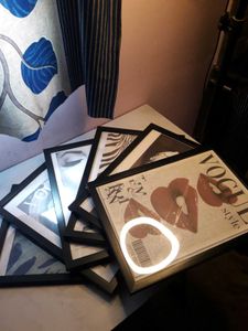 Set Of 6 LUXURY Vogue Paintings