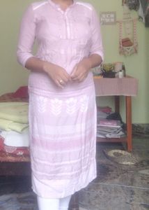 lavender colour kurthi Fixed Price No Bargain