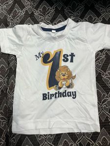 My First Birthday Tee