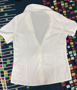 White Button-Down Shirt