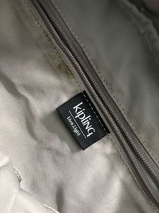 Kipling Black &amp; White Patterned Bag