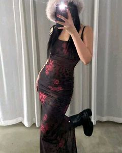 Brand New (Newme) Abstract Printed Maxi Dress