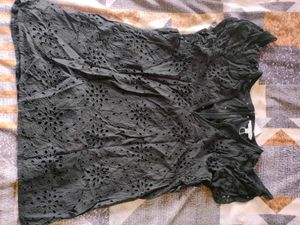 Eyelet Embroidered Top