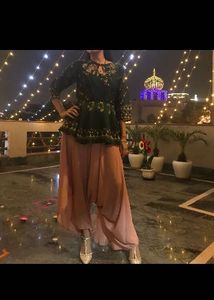 Elegant Blue Embroidered Kurta