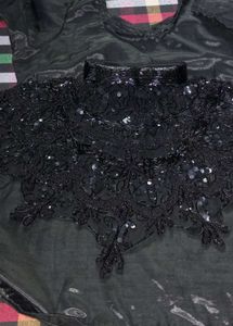 Beautiful Cape With Cutdana Work