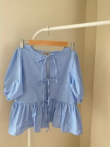 Trendy Tie Tops Set (Tops &amp; Halfpant)