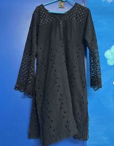 Elegant Black Kurta
