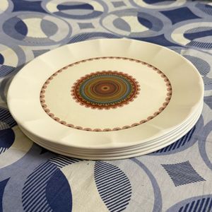 Set Of 5 Full Plates