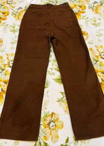 Brown Urbanic Straight Leg Jeans