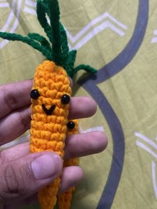 Crochet Carrot Duo