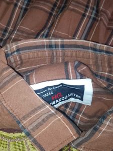 Vintage Plaid Button-Down Shirt