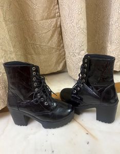 Black Platform Boots
