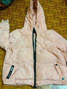 Cute Pink Puffer Jacket