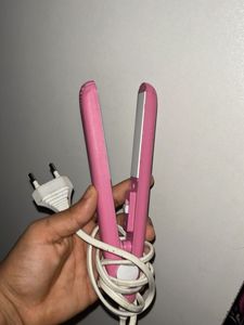 Pink Mini Hair Straightener