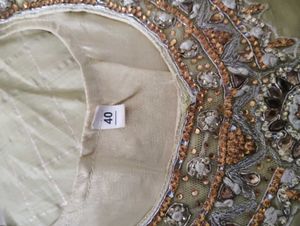 Elegant Lime Green Anarkali Dress