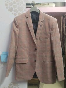 Checkered Casual Blazer