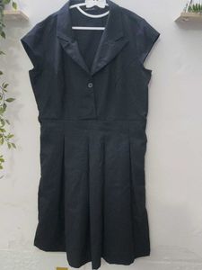 Chic Black Shirt Dress