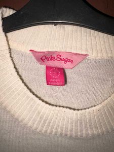 Vintage Cute Poodle Sweater For 5-6 Years Kid