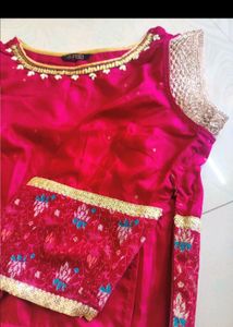 Aurelia Maroon Lehenga Set