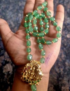 Premium Quality Laxmi Pendent Beads Chain