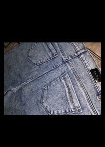 Acid Wash Denim Jeans