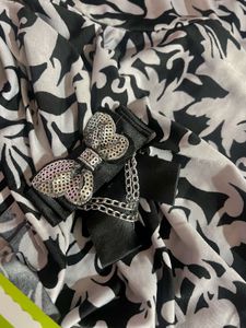 Black &amp; White Butterfly Top(I Don’t Get Profit)