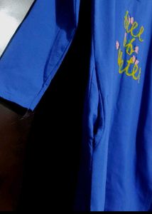 Blue🔵 Winter Top Tunic For Girl Or Woman 40 Bust