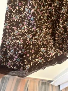 Korean Skirt Floral 🐻🍒🤩🍓