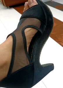 Party Wear Black 🖤 High Heels 👠
