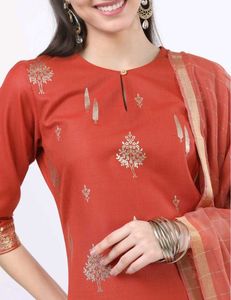 Ketch Rust Kurta Set 🧡🤎🛍️