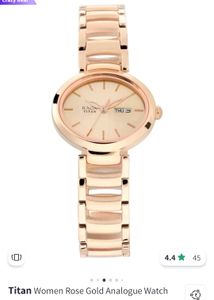 Titan Raga Rose Gold Women&#39;s Watch