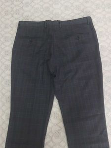 Blue Checks Formal Pant