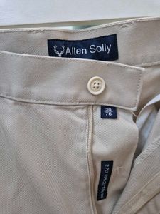 Allen Solly Cream Pants