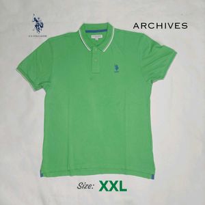U.S POLO ASSN Green T-shirt
