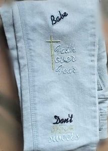 Embroidered Jeans
