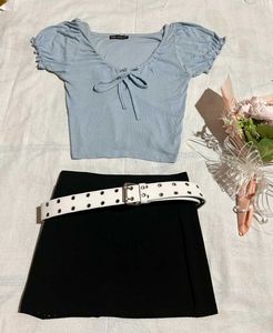 Zara Crop Top🩵