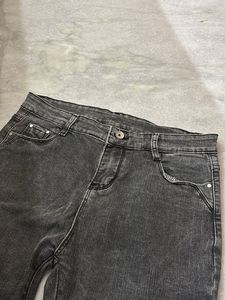 Gray Denim Jeans