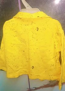 Cute Yellow Kids&#39; Blazer