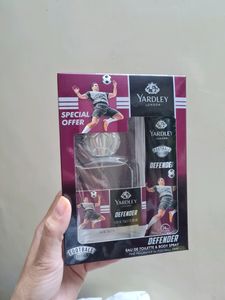 Yardley Defender EDT & Deo Set