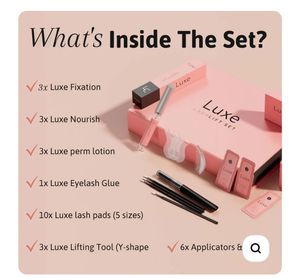 Price Drop‼️Luxe DIY Eyelash Lift Set Brand New