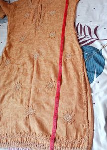 Beutiful Handmade Patti Work With Crochet 🧶 Kurti