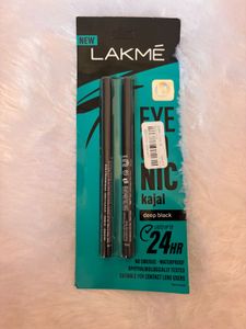 Lakme Eyeconic Kajal Deep Black (2 pack)