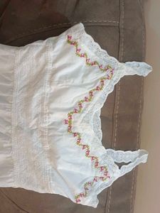 Floral Embroidered Top