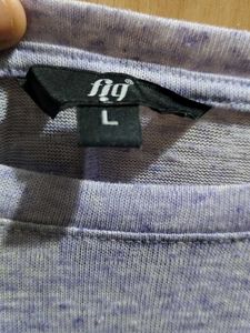 Lavender Batwing Sleeve Top